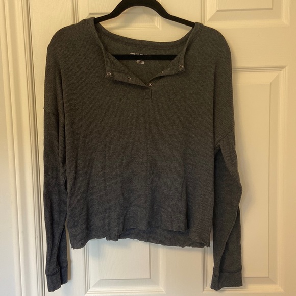 American Eagle Soft (Large) Henley - Picture 1 of 5